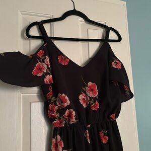 Jumpsuit with off the shoulder